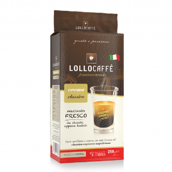 Ground coffee Ground Coffee - Lollo Caffè Classico - 250gr LOLLO-MC