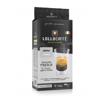 Café moulu Café Moulu - Lollo Caffè Nero - 250gr LOLLO-MN250