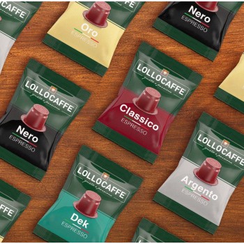 Nespresso® Compatible Lollo Caffè Classico 100 Capsules - Nespresso ® Compatible PASNESCLAS100