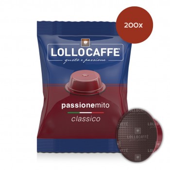 Accueil 200 Capsules Lollo Caffè Classico - Compatibles Lavazza a Modo Mio ® PASMIOCLAS200