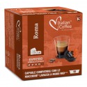 Pour Lavazza Modo Mio 16 capsules compatibles Lavazza A Modo Mio - Caffè Roma Espresso Italian Coffee ITCROMAMMIO16