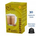 Pour Dolce Gusto MAXI PACK - 30 Capsules Italian Coffee Cappuccino Compatibles avec les Machines Nescafé ® Dolce Gusto ® ITCA...