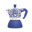 Cafetières Bialetti Cafetière Bialetti Moka Express Dolce & Gabbana – Bleu Méditerranéen pour Induction 4 Tasses MOKAXPDG6T