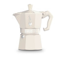 Home Bialetti Moka Exclusive 3 Cups Cream - Italian Coffee Maker BIALEXC3TCR