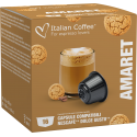 For Dolce Gusto Italian Coffee - Amaretto for Dolce Gusto ® - 16 Capsules ITCOFAMARTDG