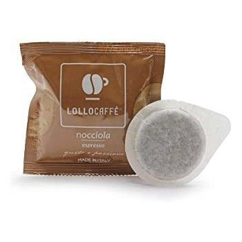 ESE Paper Pods Lollo Caffè, Hazelnut coffee - 30 ESE pods (Cialde 44mm) LOLLONOCESE30