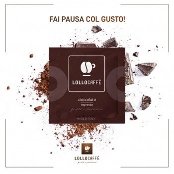 ESE Paper Pods 30 ESE coffee pods - Lollo Caffè Chocolate (44mm) LOLLOCHOCOESE30