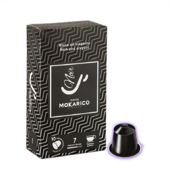 Nespresso® Compatible Nespresso® compatible - Mokarico NOIR 10 capsules MOKANOIRNES10