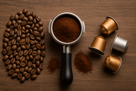 Grains, café moulu ou capsules ?