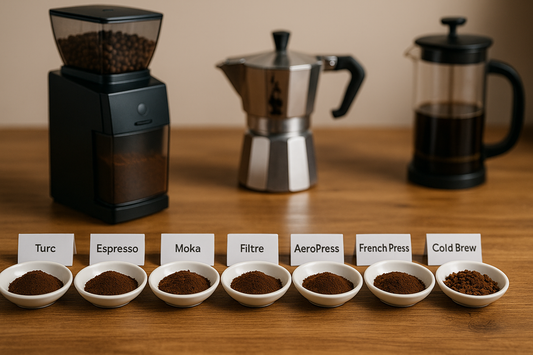 Guide de la mouture pour le barista à la maison