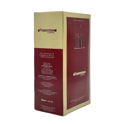 Caffè Giovannacci – Capsules Nespresso® – 100% Arabica Italien