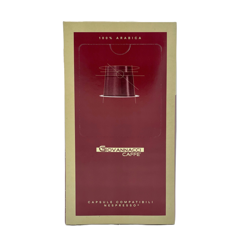 Caffè Giovannacci – Capsules Nespresso® – 100% Arabica Italien