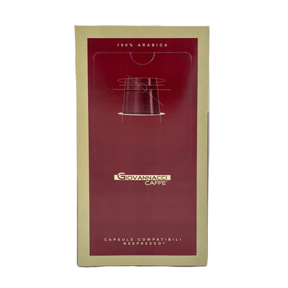 Caffè Giovannacci – Capsules Nespresso® – 100% Arabica Italien