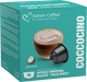 Pour Dolce Gusto Italian Coffee - Mokaccino Noix de Coco pour Dolce Gusto ® - 16 Capsules ITCOFCOCODG
