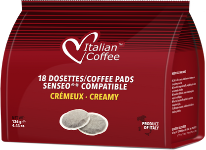 Dosettes Senseo 18x Dosettes Souples - Italian Coffee Cremoso pour Senseo ITCOCR18SENS