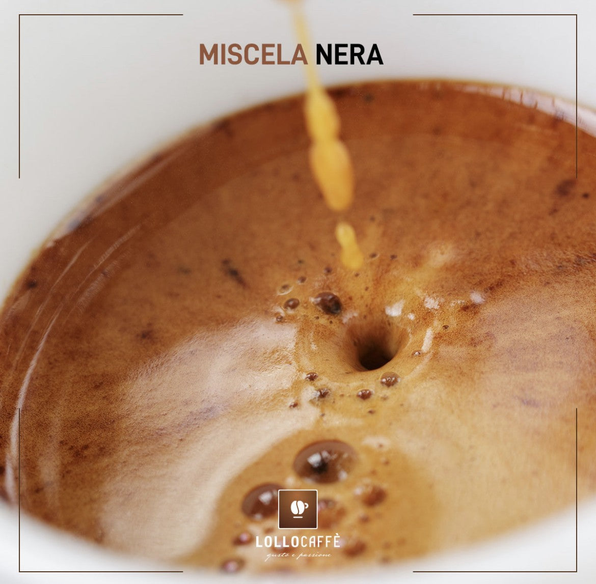 Café en grains Café en grains, torréfaction de Naples – Lollo Caffè Nero - 1kg LOLLNEROG
