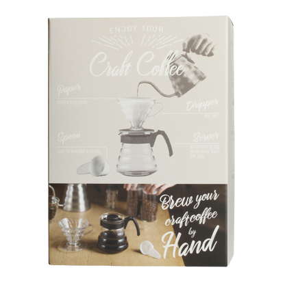 Hario V60 Cafetière Hario V60 - Dripper + serveur + filtres HARIOV60KIT