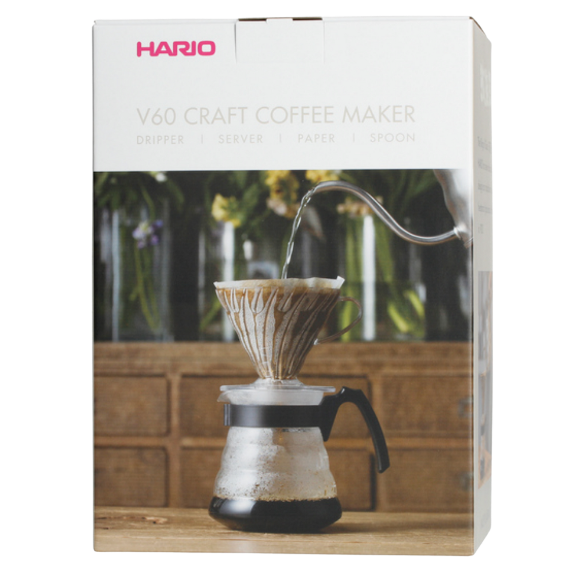 Hario V60 Cafetière Hario V60 - Dripper + serveur + filtres HARIOV60KIT