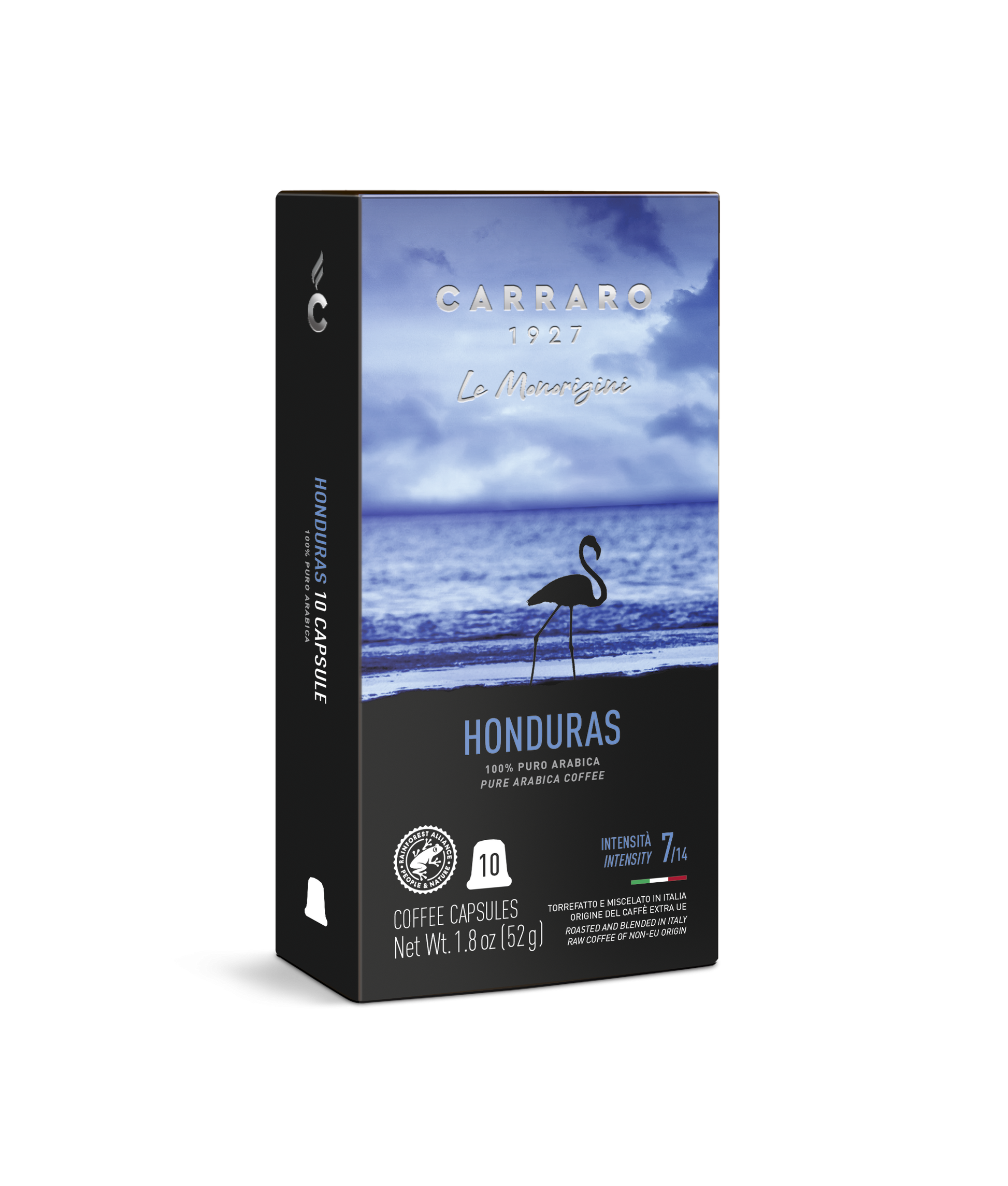 Nespresso® Compatible Box Découverte - 80 Capsules compatibles Nespresso ® Mono Origines - Caffè Carraro 1927 CARRAROMONOBOXNES