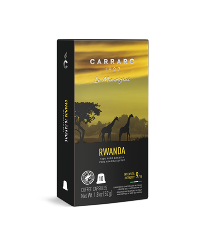Nespresso® Compatible Box Découverte - 80 Capsules compatibles Nespresso ® Mono Origines - Caffè Carraro 1927 CARRAROMONOBOXNES