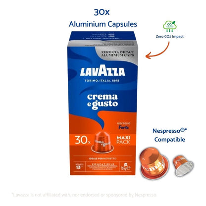 Nespresso® Compatible Nespresso® Compatible – Lavazza Crema e Gusto Forte - 30 capsules LAVCEGFNES30