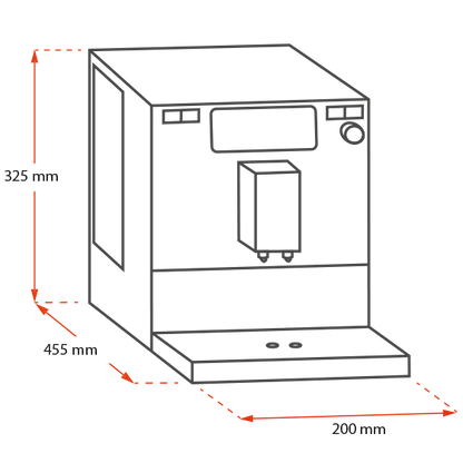 Machines à Café Melitta - Caffeo®Solo® - Black MECAFFEOSBLK