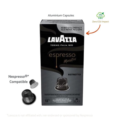 Nespresso® Compatible Nespresso® Compatible – Lavazza Espresso Maestro Ristretto - 10 capsules LAVMARISTNES10