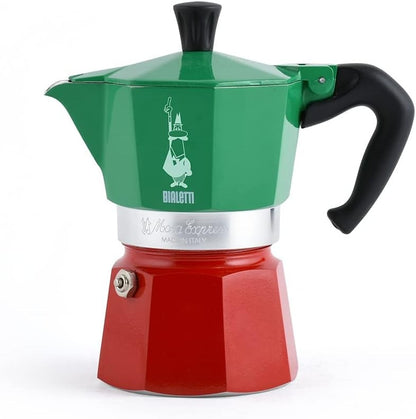 Cafetières Bialetti Bialetti Moka Express Italia - Cafetière Moka 3 tasses - Aluminium BIALITA3TZ