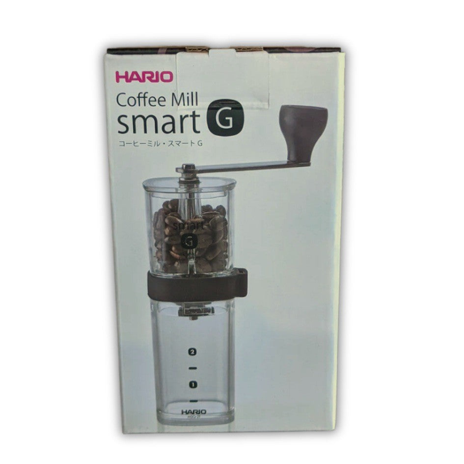 Moulins Hario - Smart G Coffee Mill Transparent - Moulin à café HARIOGMILLTSP