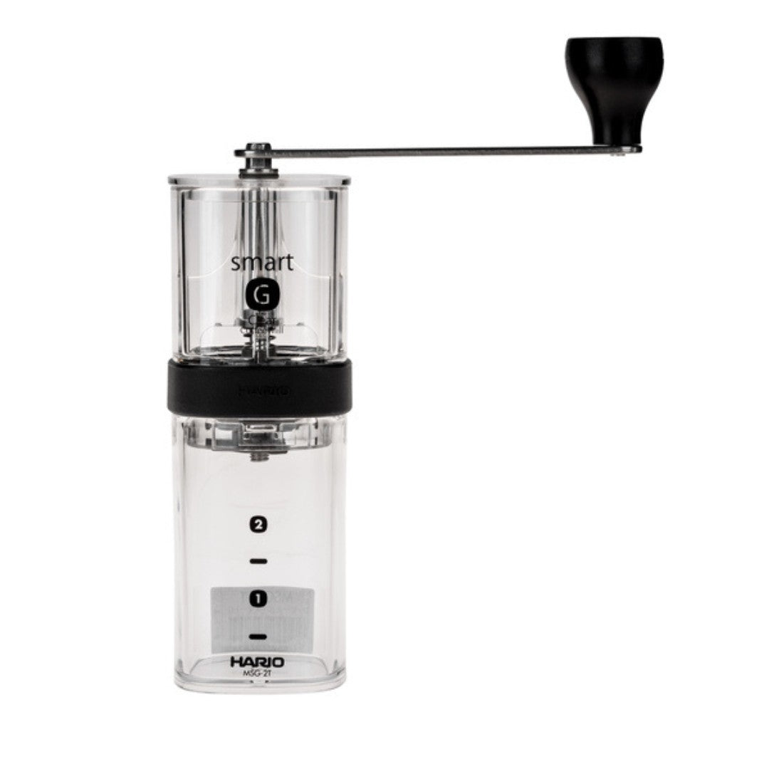 Moulins Hario - Smart G Coffee Mill Transparent - Moulin à café HARIOGMILLTSP