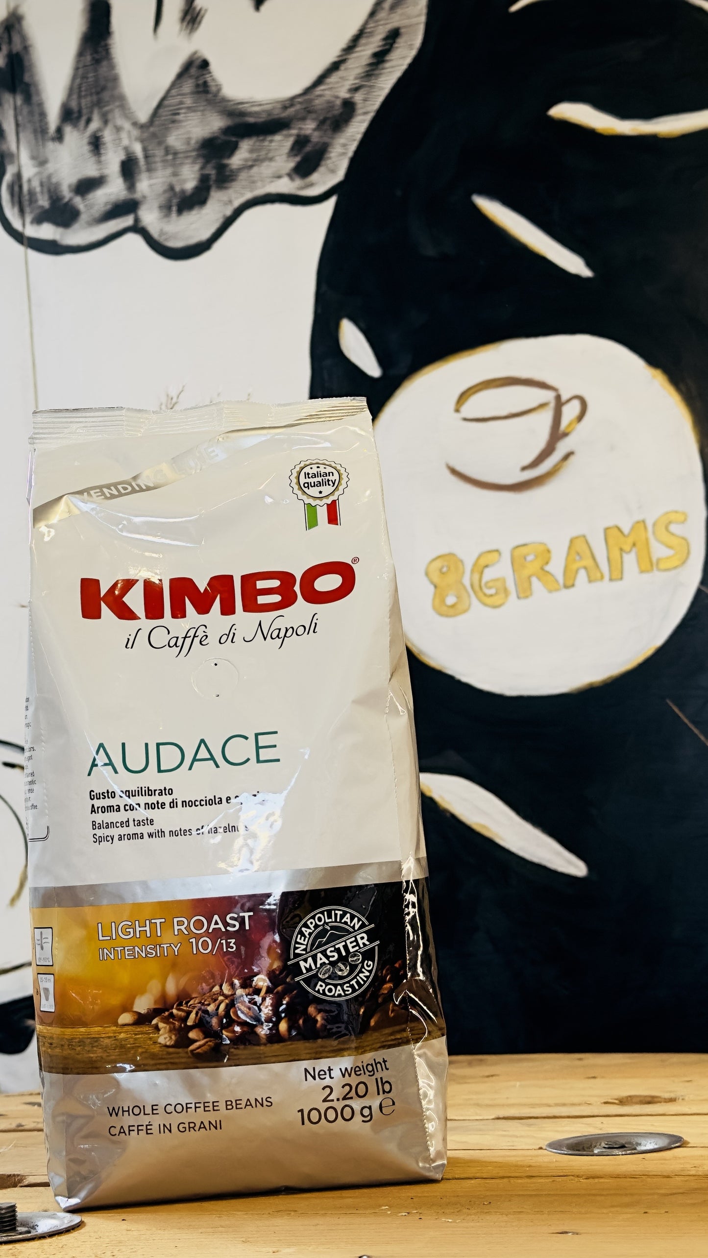 Café en grains Café en grains - Kimbo Audace Vending 1KG KMBAUDA1KG