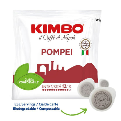 Capsules Café Kimbo - Pompei - 50 Dosettes Café ESE 44mm KIMBOPOM50ESE