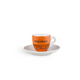 Tasses Mokarico - Set de 6 Tasses + Sous-tasses \\"Ponte Vecchio\\" pour Espresso MOKRCPV6ESP