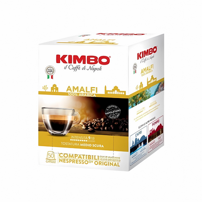 KIMBO Napoli Kimbo Amalfi pour Nespresso - Capsules café compatibles - 50 pièces KIMBOAMAFNES50