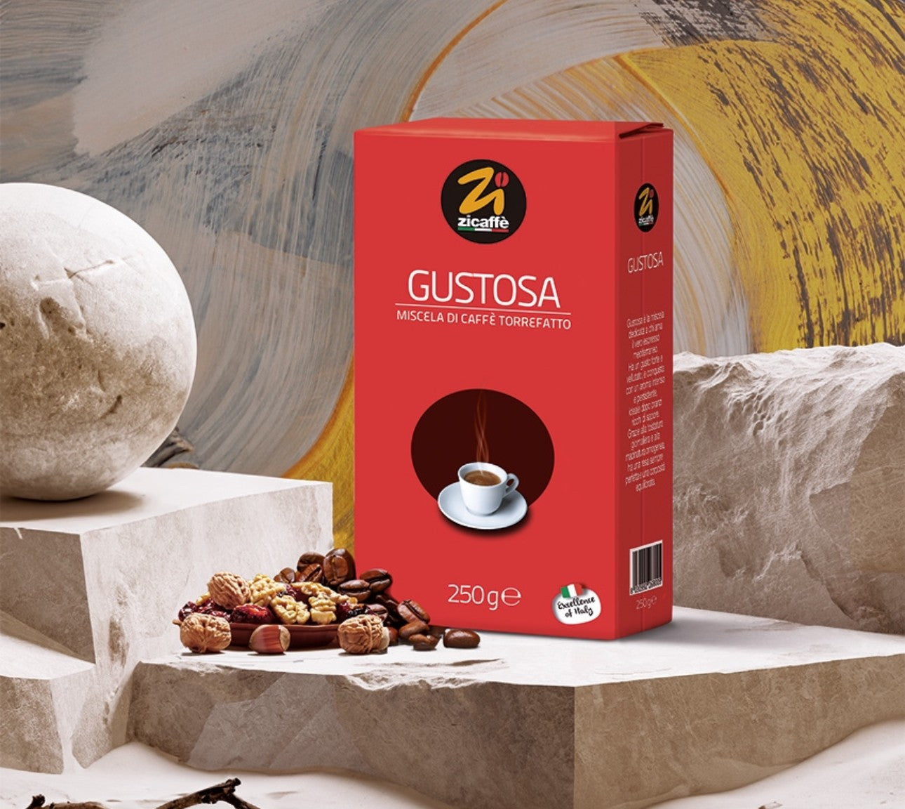 Café moulu Zicaffè - Gustosa café moulu 250gr ZICGUST250M