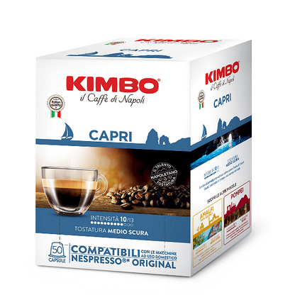KIMBO Napoli Kimbo - Pack découverte pour Nespresso - 150 capsules - Pompei,Amalfi,Capri KMBCOMBNES150