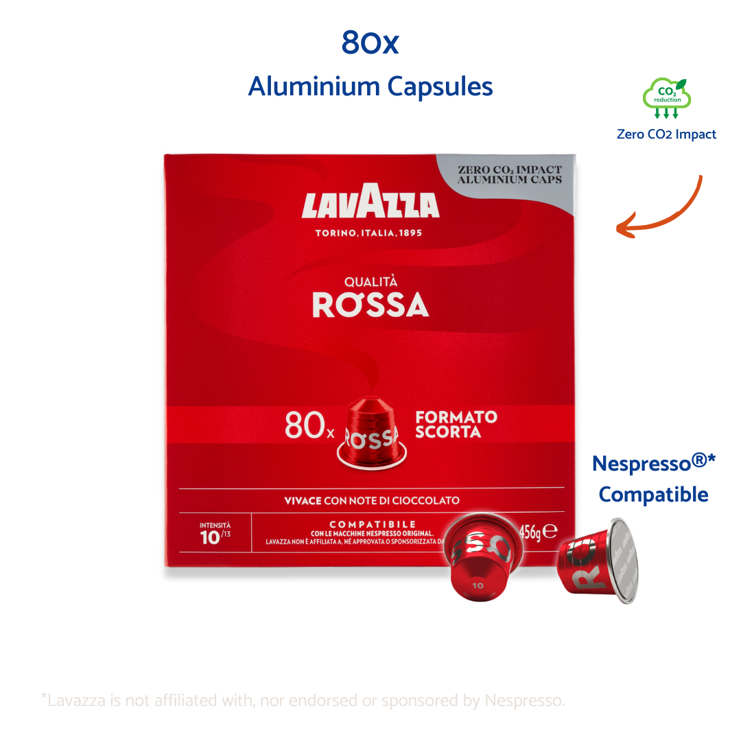 Nespresso® Compatible Nespresso® Compatible – Lavazza Qualità Rossa - 80 capsules LAVR0SSANES80