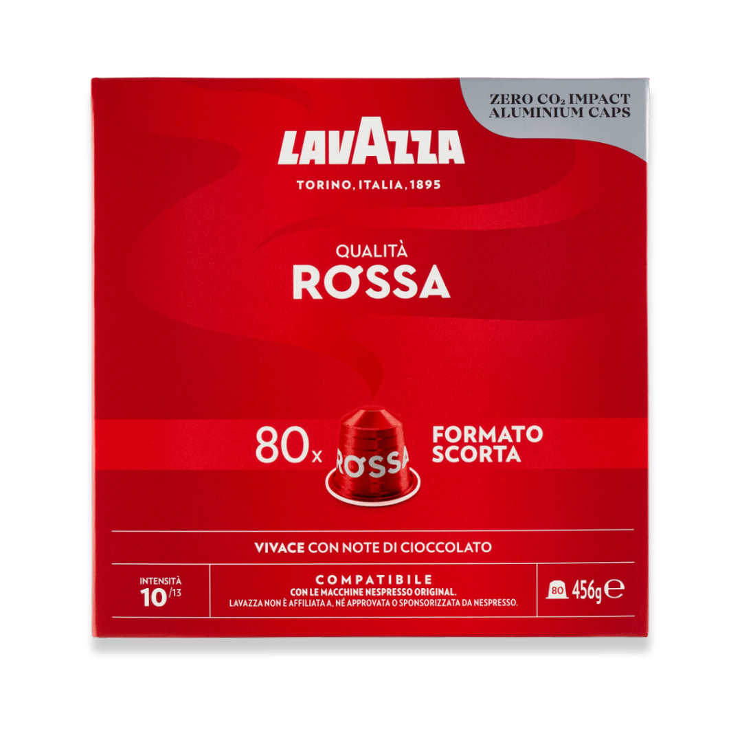 Nespresso® Compatible Nespresso® Compatible – Lavazza Qualità Rossa - 80 capsules LAVR0SSANES80