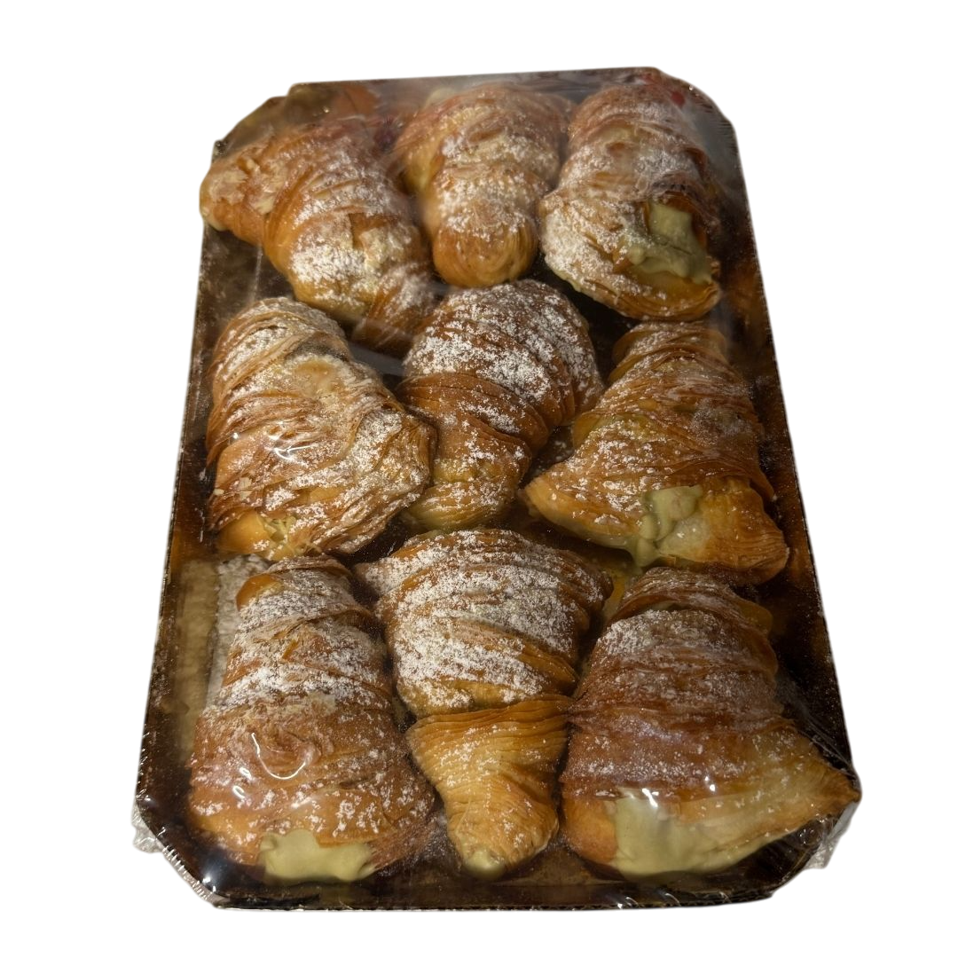 Sfogliatelle italiennes pistache 500 g | Pâtisserie traditionnelle napolitaine