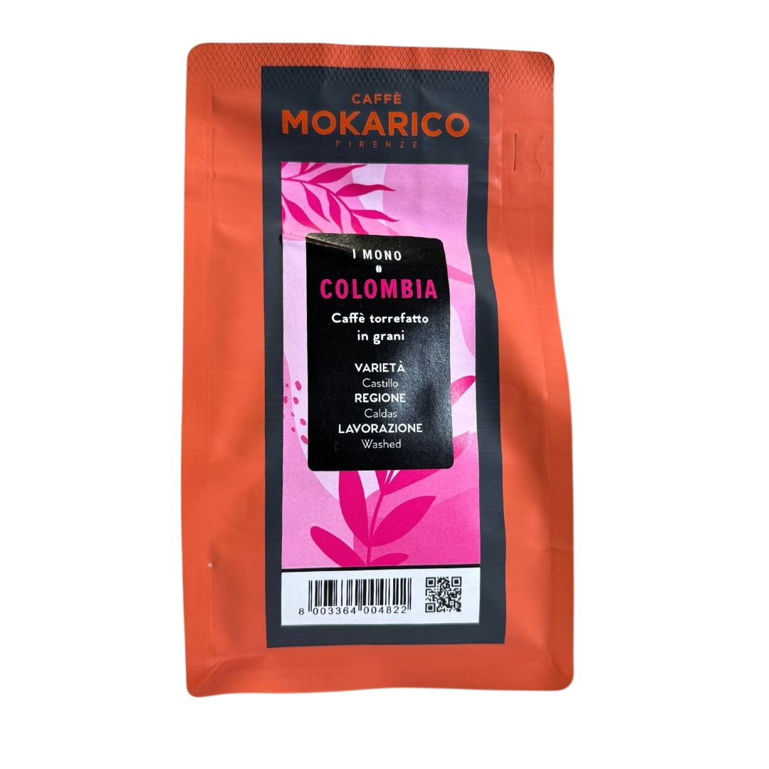 Colombiaanse koffiebonen – Mokarico – 100% Arabica – 200 gr