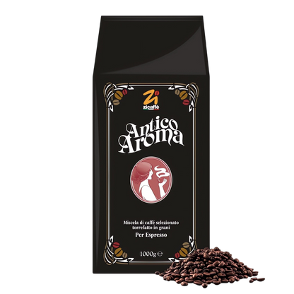 Coffee beans - Zicaffè Antico Aroma 1kg - Sicilian Coffee Roaster