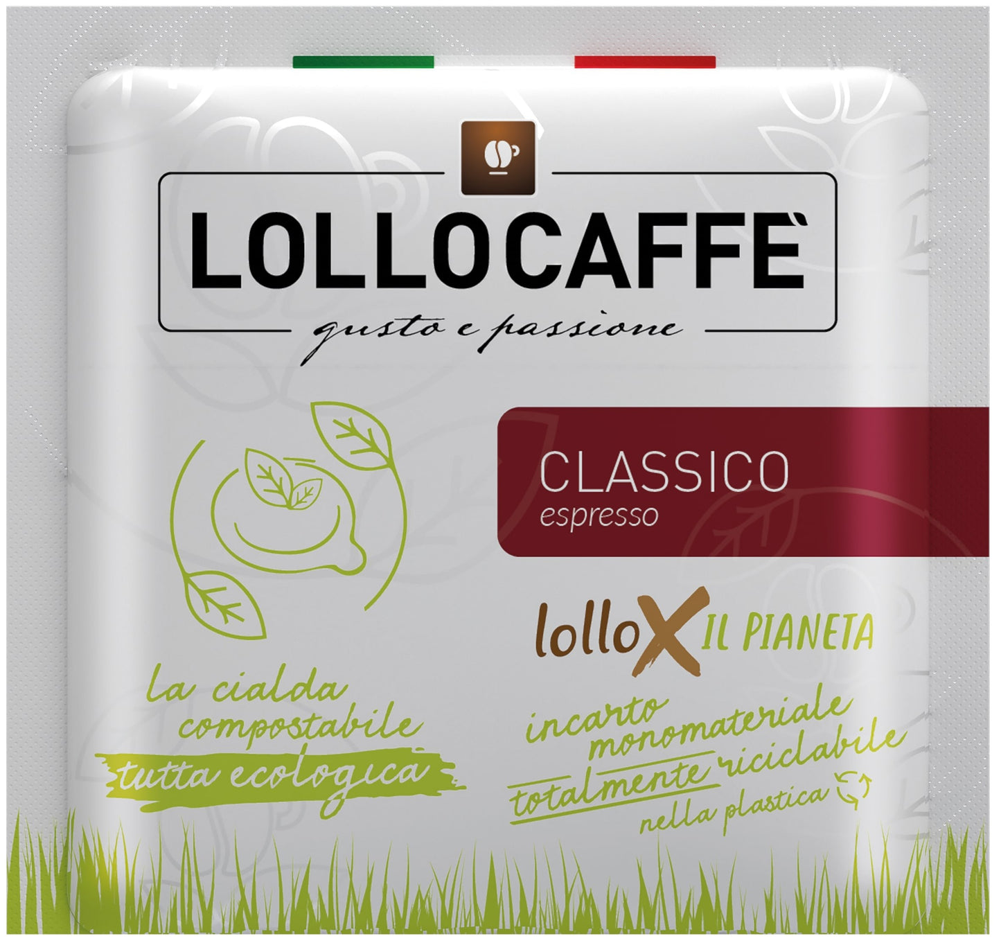 Dosettes papier ESE 150 Dosettes café ESE - Lollo Caffè Classico (44mm) LOLCLESE150