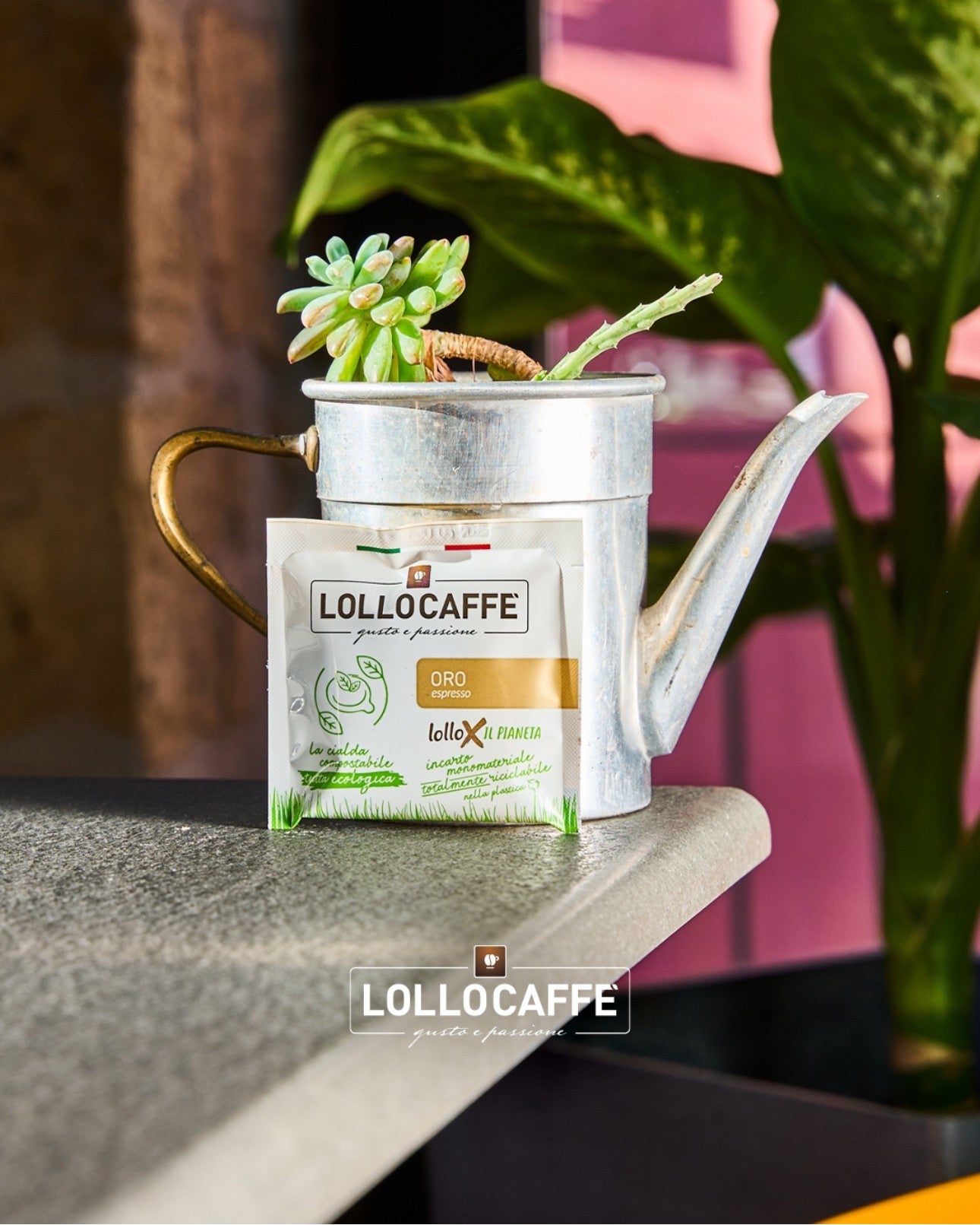 Dosettes papier ESE 150 Dosettes café ESE - Lollo Caffè Oro Arabica 44mm LOLLOROESE150