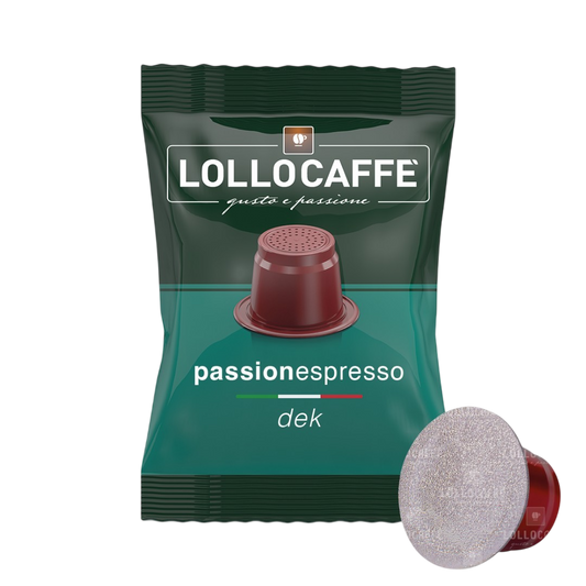 100 Lollo Caffè Dec-capsules - Compatibel met Nespresso ®