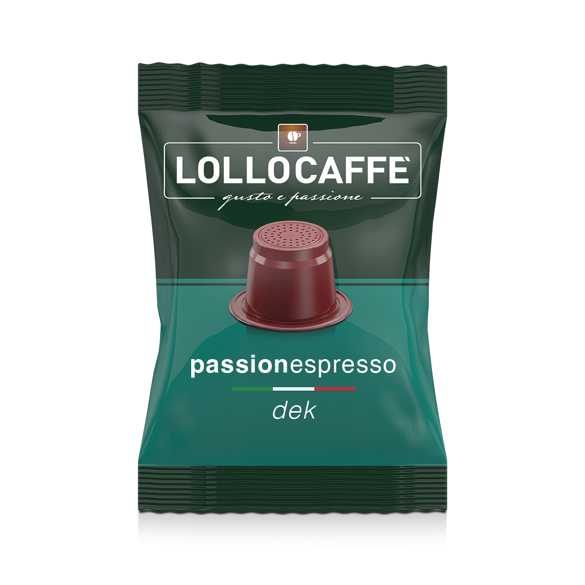 Nespresso® Compatible 100 Capsules Lollo Caffè Dec - Compatibles Nespresso® PASNESDEC100