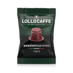 Nespresso® Compatible 100 Capsules Lollo Caffè Nero - Compatibles Nespresso ® PASNESNERO100