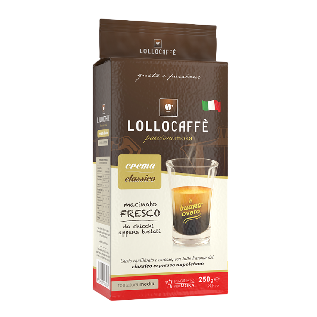 Gemalen koffie - Lollo Caffè Classico - 250gr