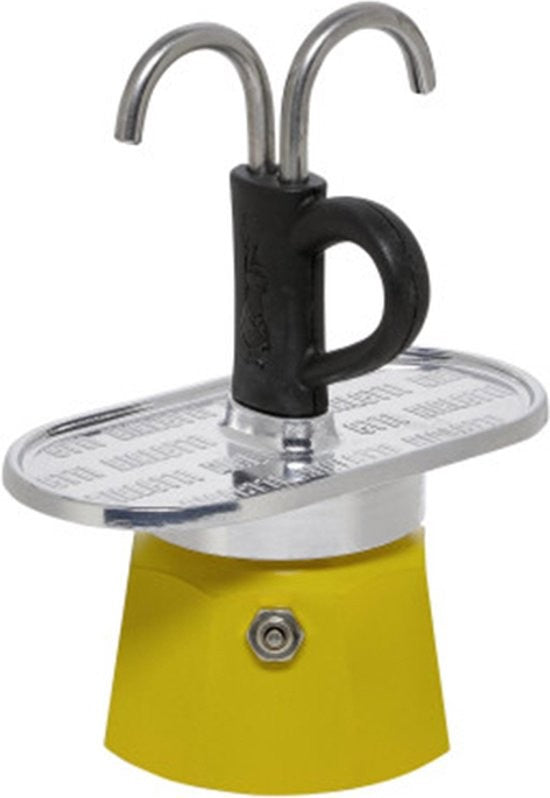 Accueil Bialetti MINI EXPRESS Set Lichtenstein - Cafetière Espresso & Tasses BIALLICHT2T