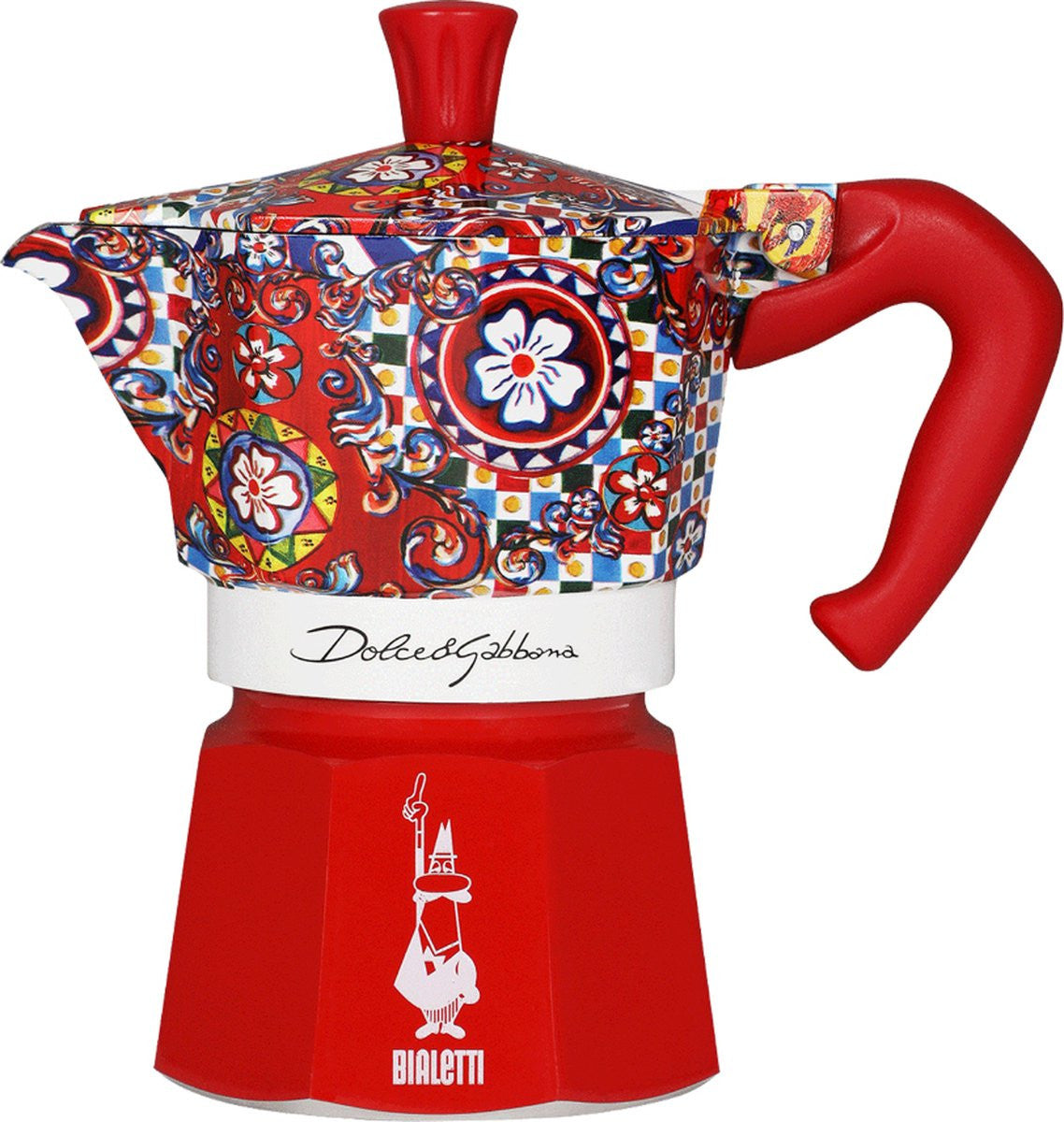 Cafetières Bialetti Cafetière Moka Express Bialetti Dolce & Gabbana - Rouge Édition Limitée 3 tasses MOKAXPDG3TRED