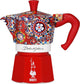 Cafetières Bialetti Cafetière Moka Express Bialetti Dolce & Gabbana - Rouge Édition Limitée 3 tasses MOKAXPDG3TRED